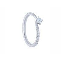 Anello Babila Milano Donna Forever in Oro bianco Diamante 0.50 Ct BBA68050HB - BBA68025B